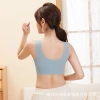 New Sasa one-piece fixed cup large-sized beautiful back lingerie women's lace, anti-glare and traceless sleep bra Application Scenario
